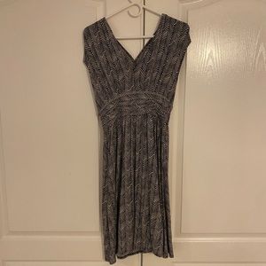 Anthropologie Tracy Reece black grey dress small